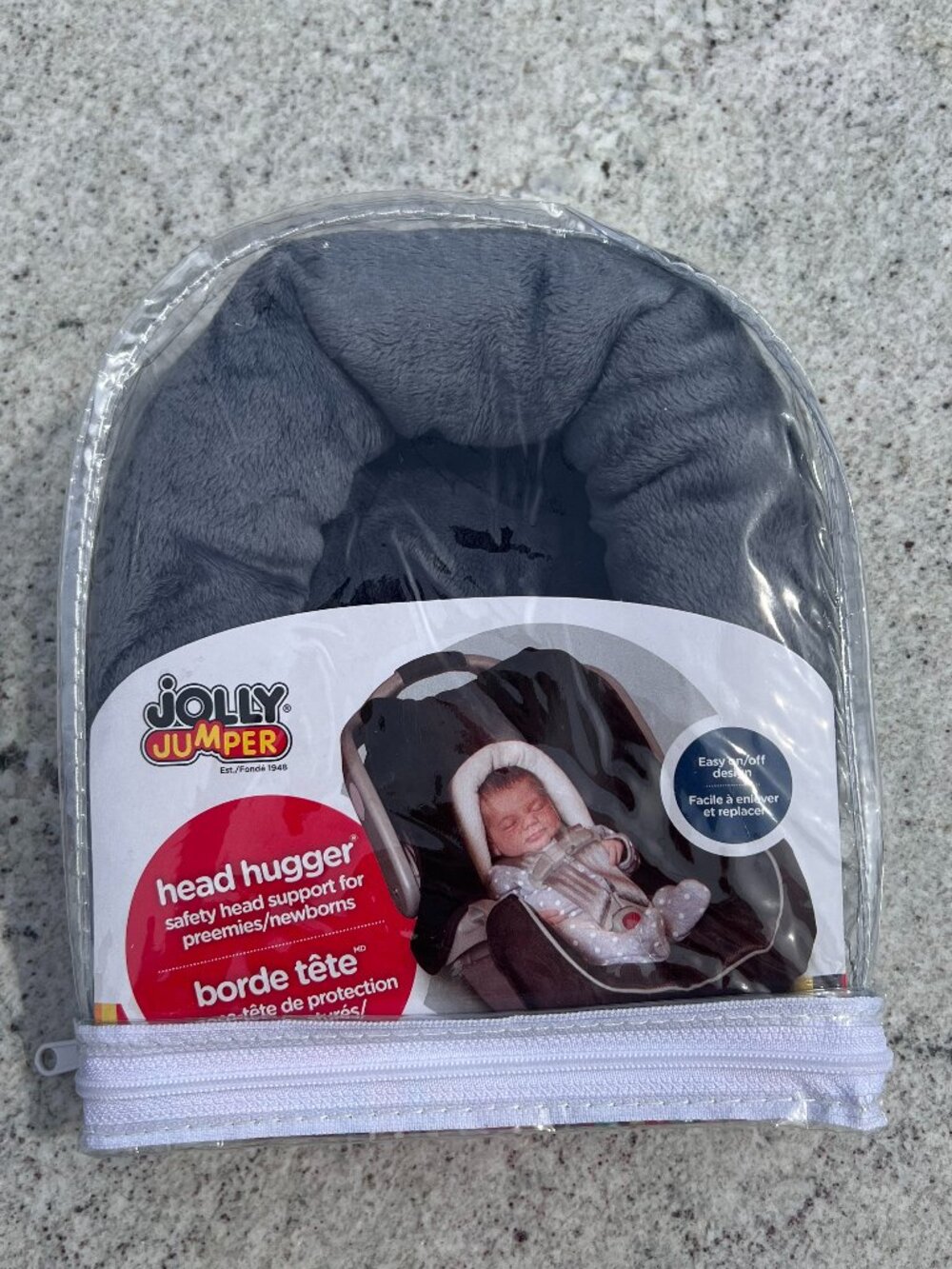 Jolly Jumper Head Hugger - Grey